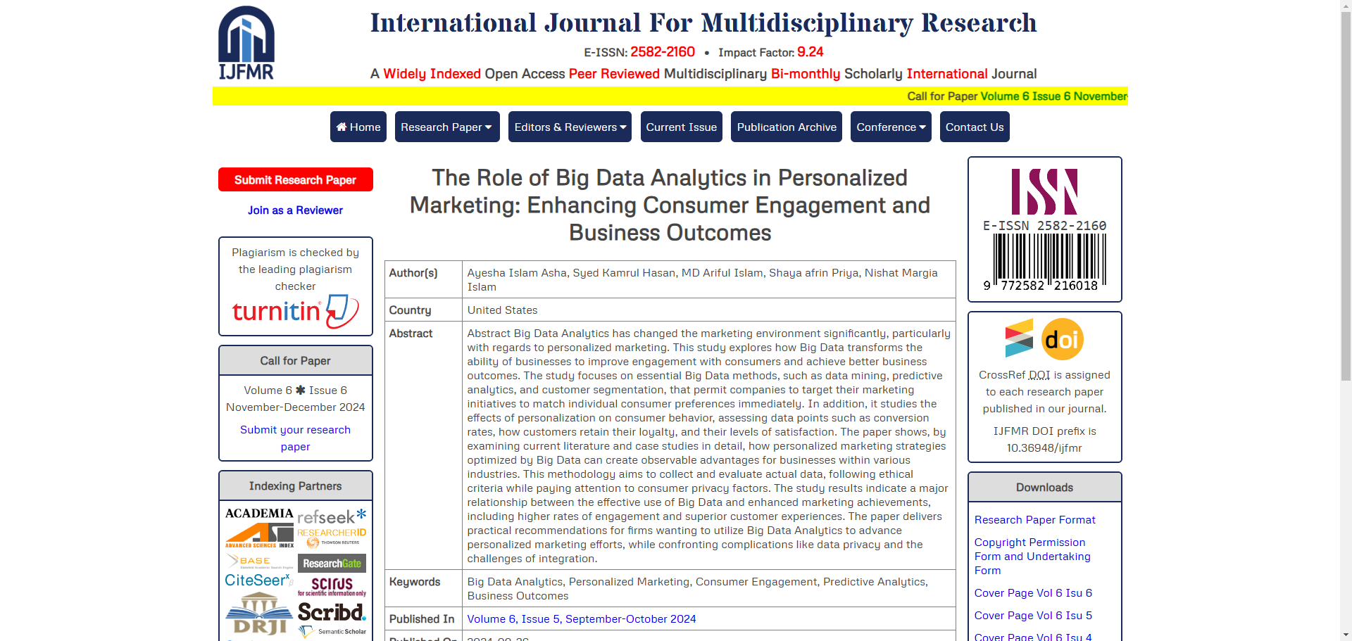 Enhancing Consumer Engagement and Business Outcomes